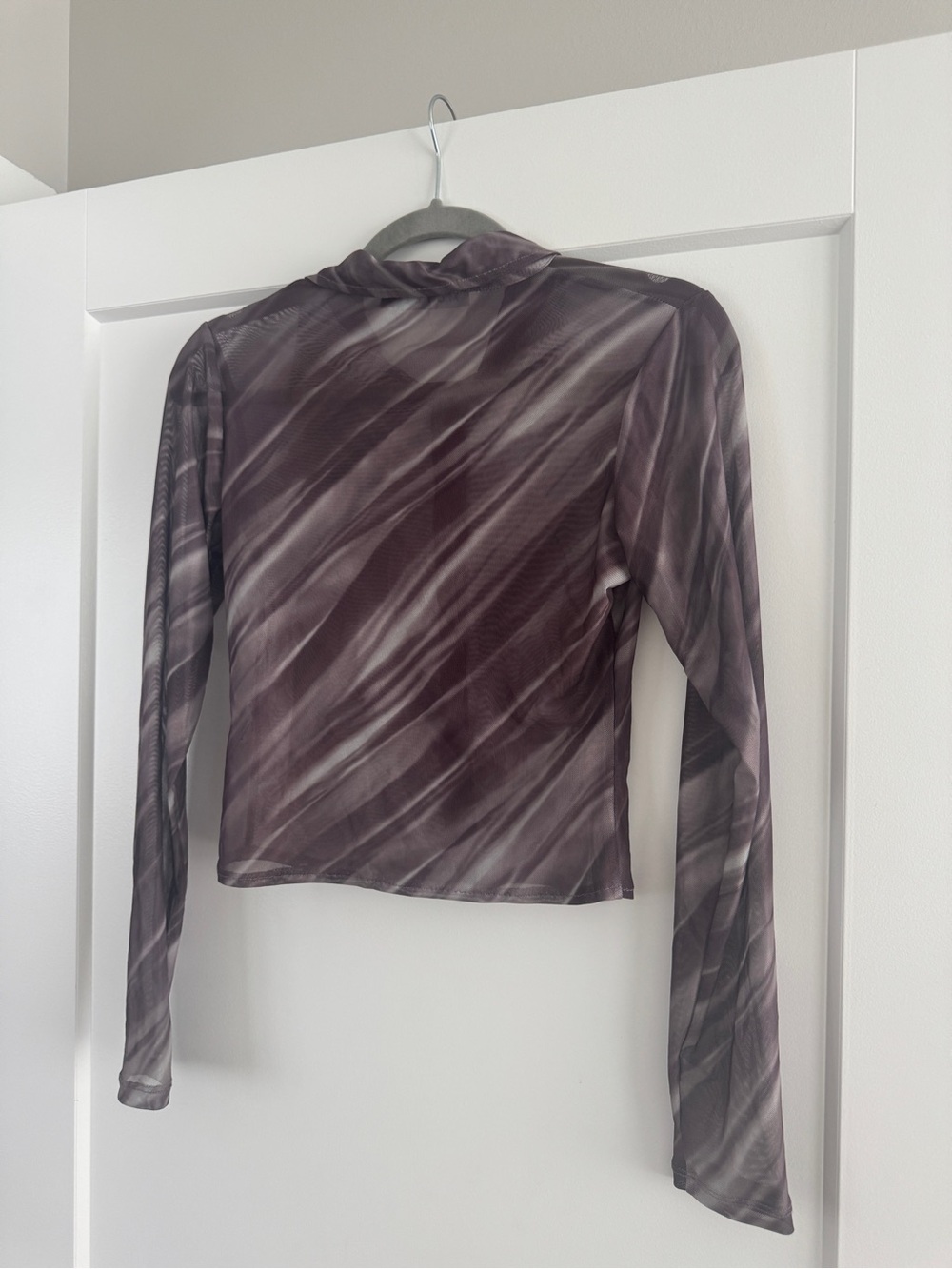 Motel Rocks Mesh Button Down Top - Picture 6 of 9